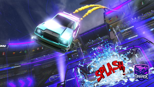 A Rocket League car design from QatroX