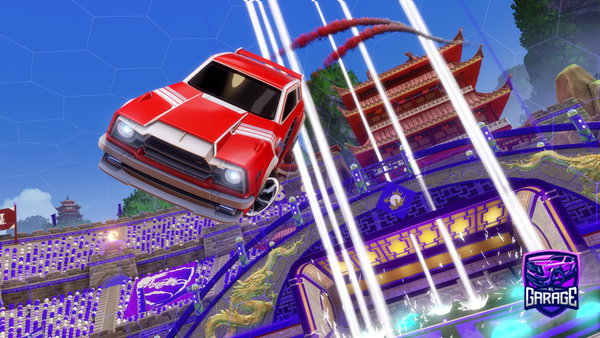 A Rocket League car design from TAAVI7802