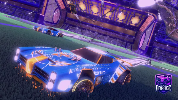A Rocket League car design from Kronix04