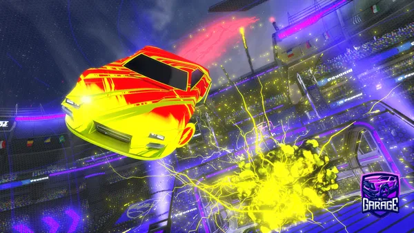 A Rocket League car design from MrPuns6417