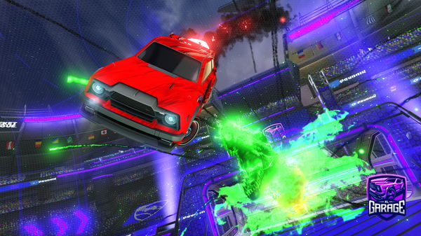 A Rocket League car design from Midni