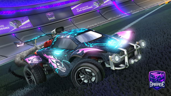 A Rocket League car design from RLGarage