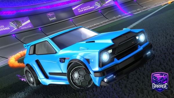 A Rocket League car design from K_A-z702