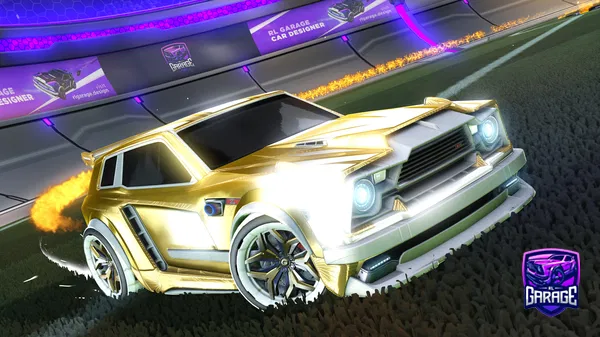 A Rocket League car design from Forn3uzz