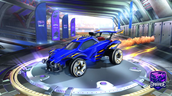 A Rocket League car design from Tapelesslime851