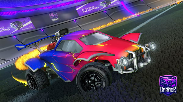 A Rocket League car design from Raydr