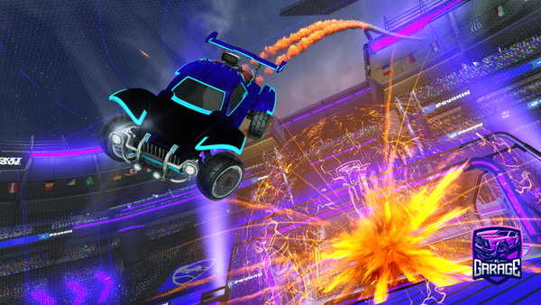 A Rocket League car design from tiatiakola