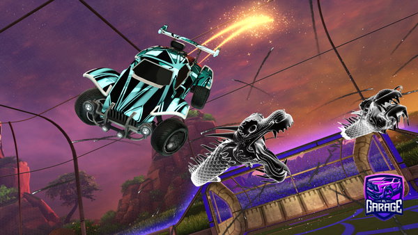 A Rocket League car design from aidraid