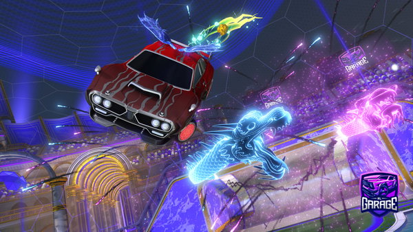 A Rocket League car design from ratola08