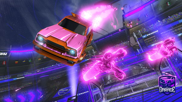 A Rocket League car design from Dogesavage22