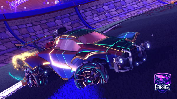 A Rocket League car design from CrspyChkn