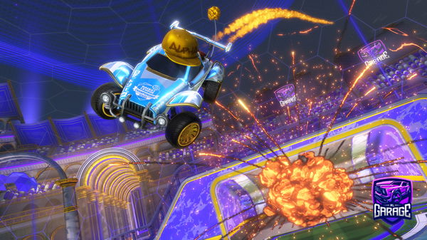 A Rocket League car design from EnriqueFut