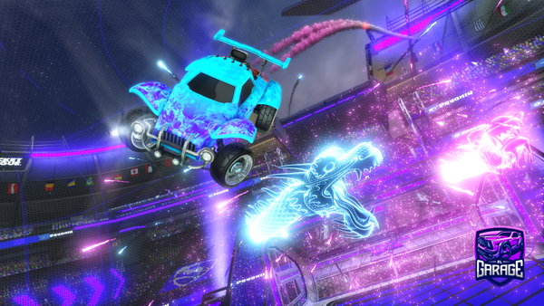 A Rocket League car design from sportcars2010