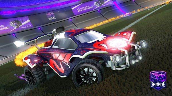 A Rocket League car design from JointBeetle897