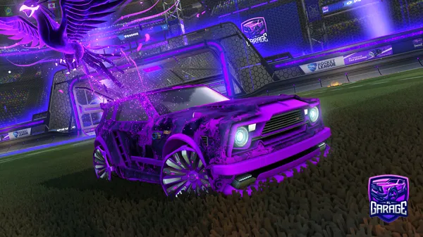 A Rocket League car design from HIGHpro
