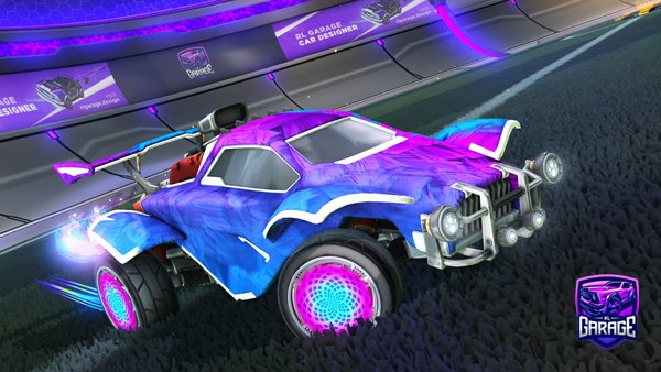 A Rocket League car design from SaterSaur