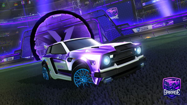 A Rocket League car design from Becanxz