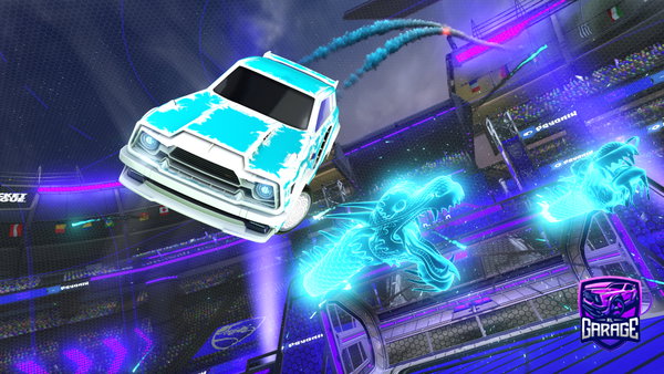 A Rocket League car design from Weenyae