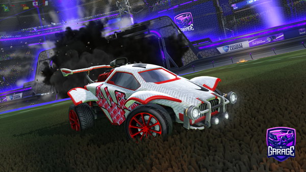 A Rocket League car design from Doevy