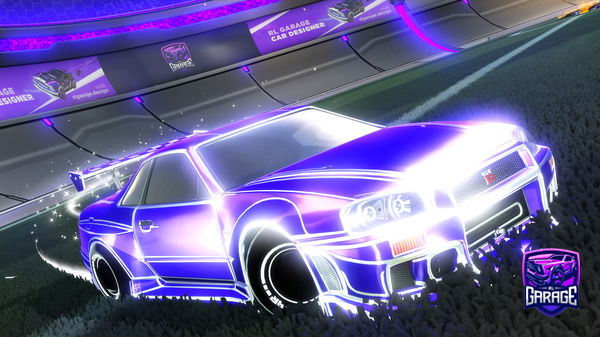 A Rocket League car design from Stxy_