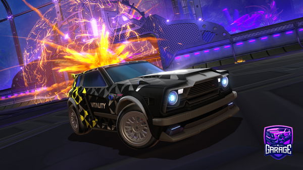 A Rocket League car design from ios_babasera