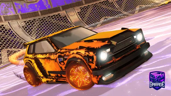 A Rocket League car design from Fazedfire