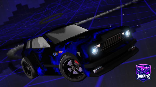 A Rocket League car design from Dragons2616431