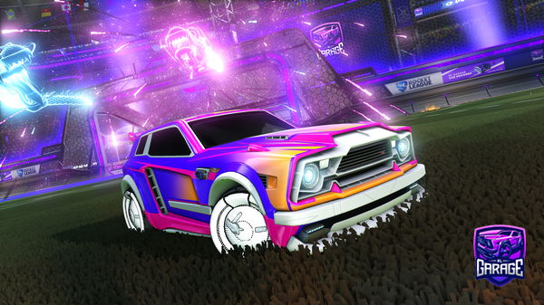 A Rocket League car design from RidhwanH