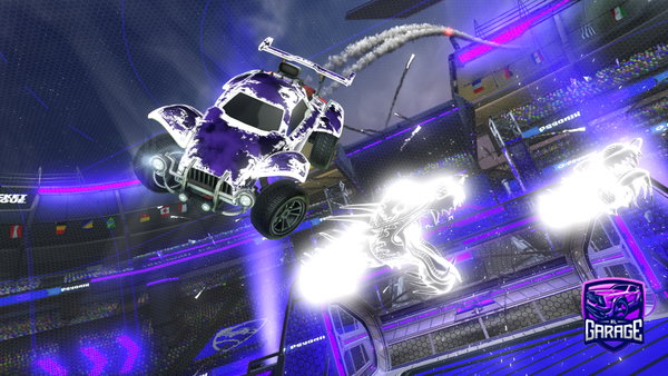 A Rocket League car design from graysoncole