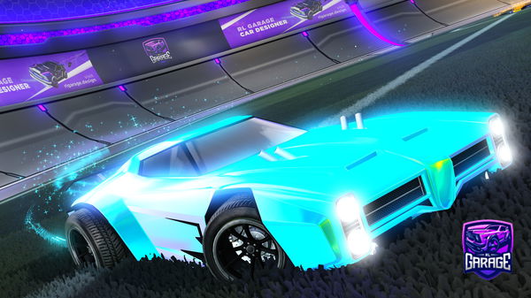 A Rocket League car design from -GHXSTLY-