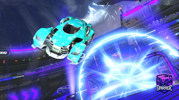 A Rocket League car design from MysTK13