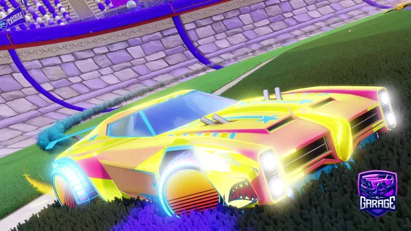 A Rocket League car design from HotGarbage