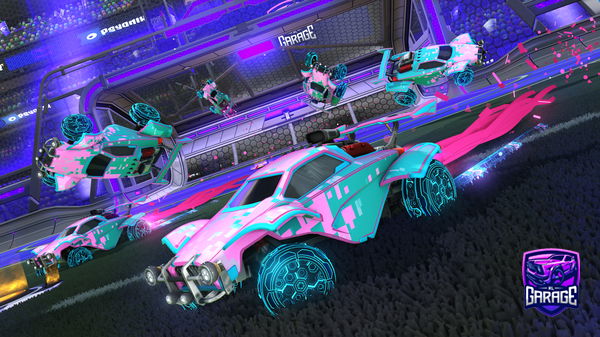 A Rocket League car design from RIZKID3Yt