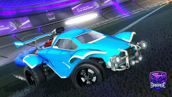 A Rocket League car design from TOXT3R