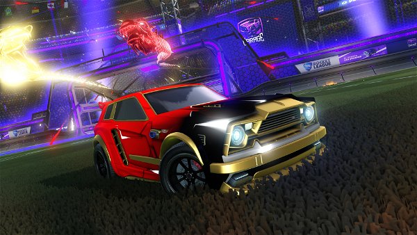 A Rocket League car design from comama