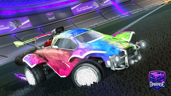 A Rocket League car design from needatm8