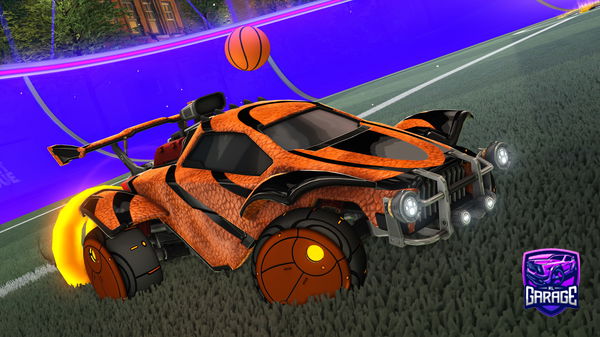 A Rocket League car design from Vzzxo