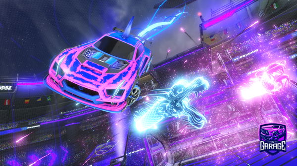 A Rocket League car design from ActuallyAcey