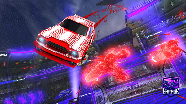 A Rocket League car design from Finthebin