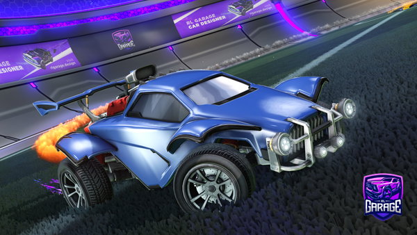 A Rocket League car design from meroneko
