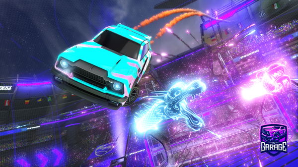 A Rocket League car design from unlock1007p