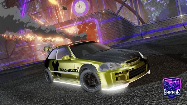 A Rocket League car design from Lost1378
