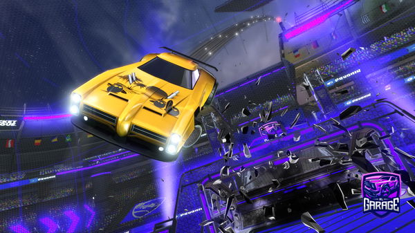 A Rocket League car design from xd-benskuben