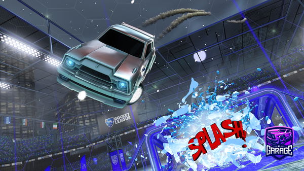 A Rocket League car design from lolbolpower