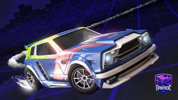 A Rocket League car design from R3b0undLuvsU