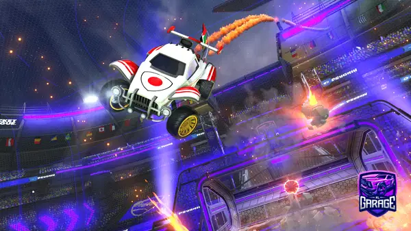 A Rocket League car design from cousingui