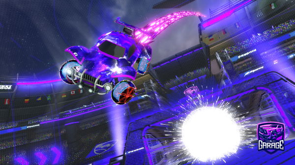 A Rocket League car design from yoyofrito