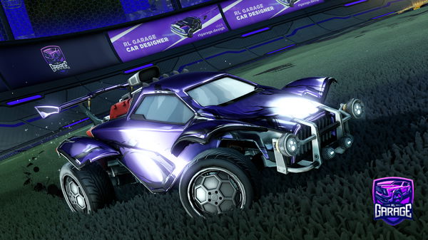 A Rocket League car design from IKOMG