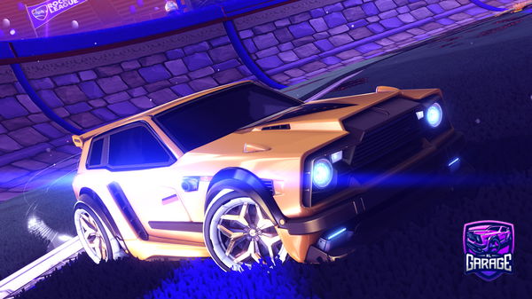 A Rocket League car design from Garou_DzZ