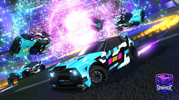 A Rocket League car design from XenoWhit